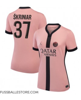 Günstige Paris Saint-Germain Milan Skriniar #37 3rd trikot Damen 2024-25 Kurzarm